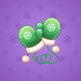 Snow Mittens #6663 Snow Mittens #6663