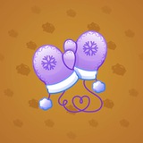 Snow Mittens #6798