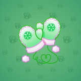 Snow Mittens #6859
