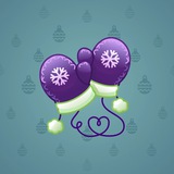 Snow Mittens #6930