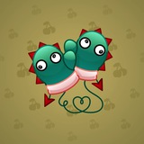 Snow Mittens #6958