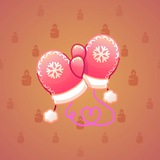 Snow Mittens #6987