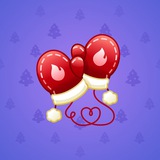 Snow Mittens #699