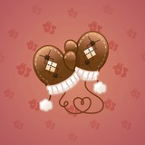 Snow Mittens #708