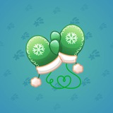Snow Mittens #7097 Snow Mittens #7097