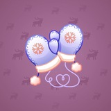 Snow Mittens #7135