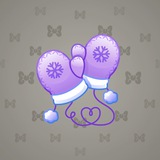 Snow Mittens #7154