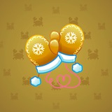 Snow Mittens #7158