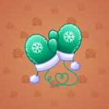Snow Mittens #7226 Snow Mittens #7226