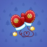 Snow Mittens #7234