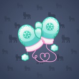 Snow Mittens #7235 Snow Mittens #7235