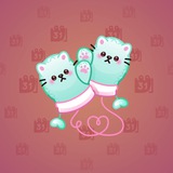 Snow Mittens #7247