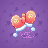 Snow Mittens #7274