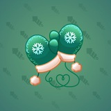 Snow Mittens #7275
