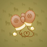 Snow Mittens #7314