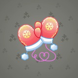 Snow Mittens #7351