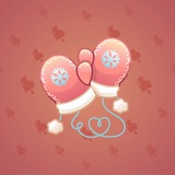 Snow Mittens #7352
