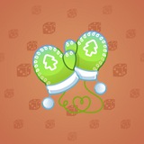 Snow Mittens #7384