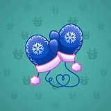 Snow Mittens #7407 Snow Mittens #7407