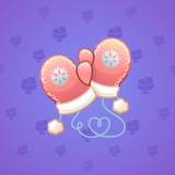 Snow Mittens #7484 Snow Mittens #7484