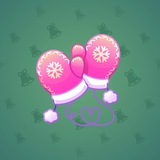 Snow Mittens #7543 Snow Mittens #7543