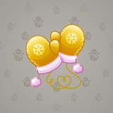 Snow Mittens #7557
