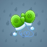 Snow Mittens #7599