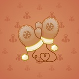 Snow Mittens #7679