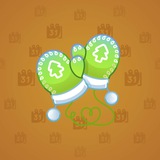 Snow Mittens #7915