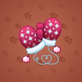 Snow Mittens #7964