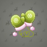 Snow Mittens #7965