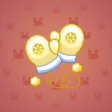 Snow Mittens #7971