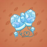 Snow Mittens #7974