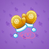 Snow Mittens #8012