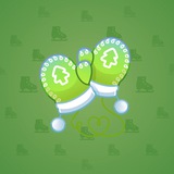 Snow Mittens #8034