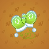 Snow Mittens #8062