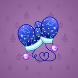 Snow Mittens #8076 Snow Mittens #8076