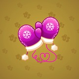 Snow Mittens #8108