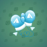 Snow Mittens #8231