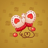 Snow Mittens #8234
