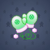 Snow Mittens #8342