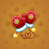 Snow Mittens #8375