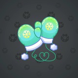 Snow Mittens #8543