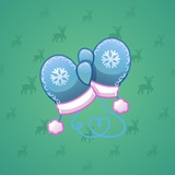 Snow Mittens #8574 Snow Mittens #8574