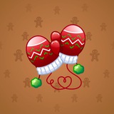 Snow Mittens #858