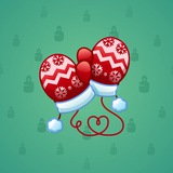 Snow Mittens #8627