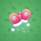 Snow Mittens #8715