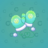 Snow Mittens #8766
