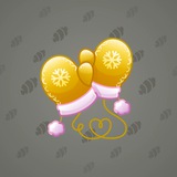 Snow Mittens #8805