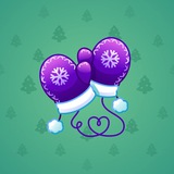 Snow Mittens #8862